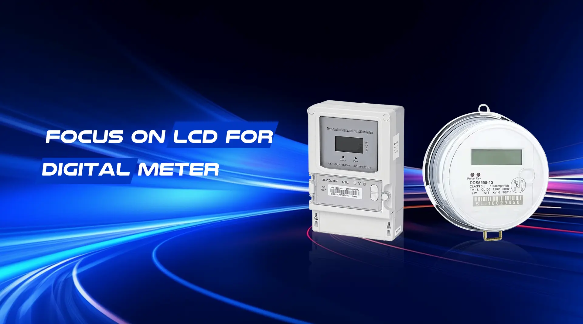 Chine Compteur LCD Fournisseur
