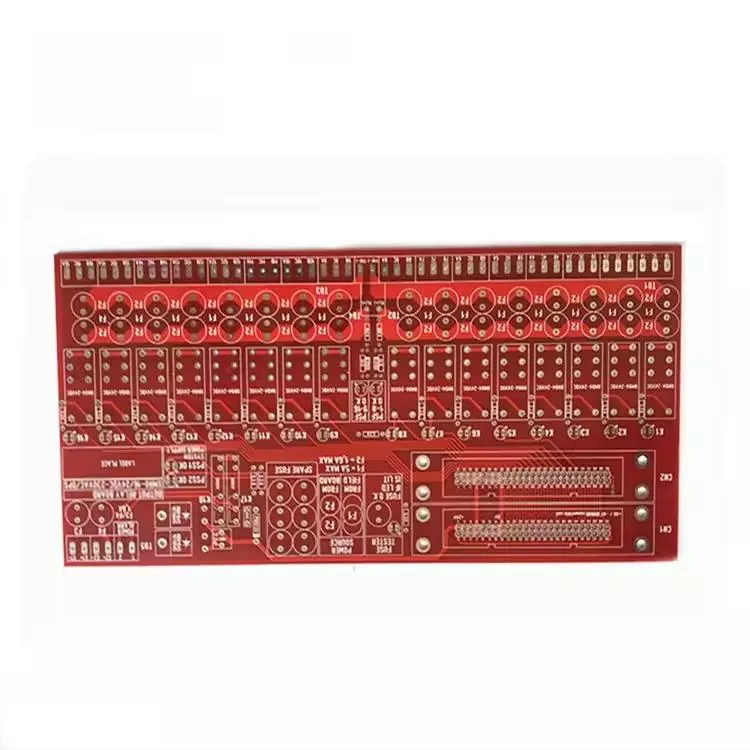 PCB à 8 couches avec masque de soudure rouge